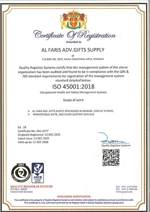 ISO Certificate 2